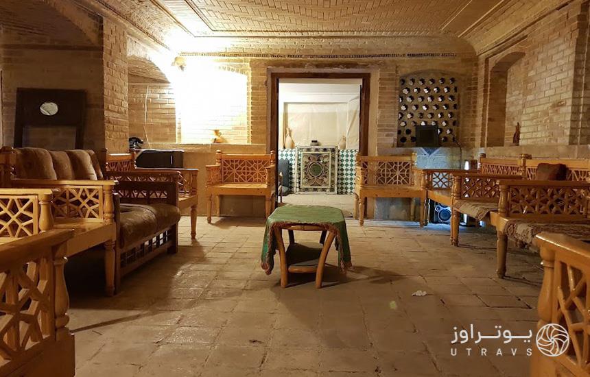 زیرزمین خانه تاریخی منطقی نژاد شیراز